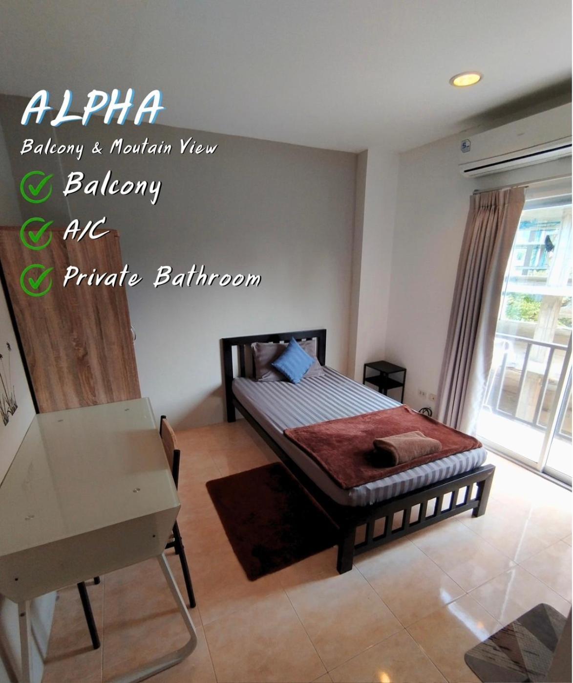 Alpha Hostel Cafe&Bar Ban Khlong Yai Exterior photo